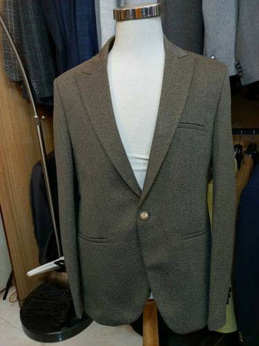 کت تک مردانه سایز بزرگ سبز سدری مدل sedri 227
