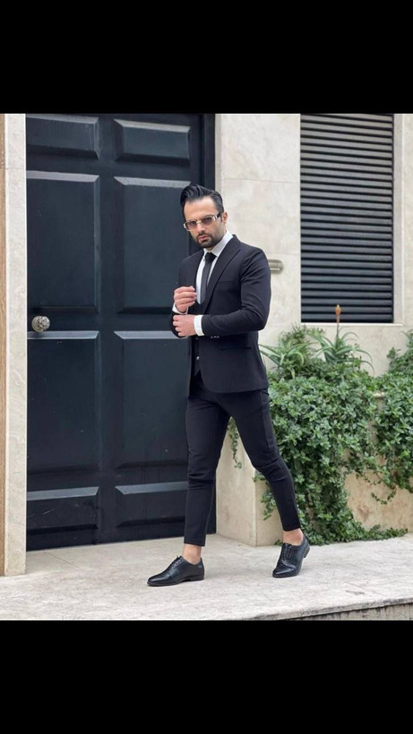 ست سه تیکه کت شلوار جلیقه بزیاق مدل 420